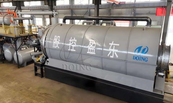 DOING waste tyre pyrolysis plant