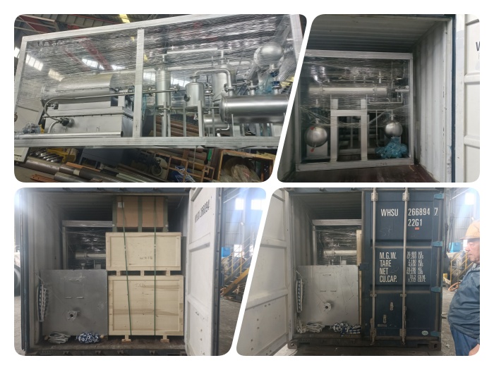 India 100kg frame type plastic pyrolysis test machine shipment site DOING frame type plastic pyrolysis machine