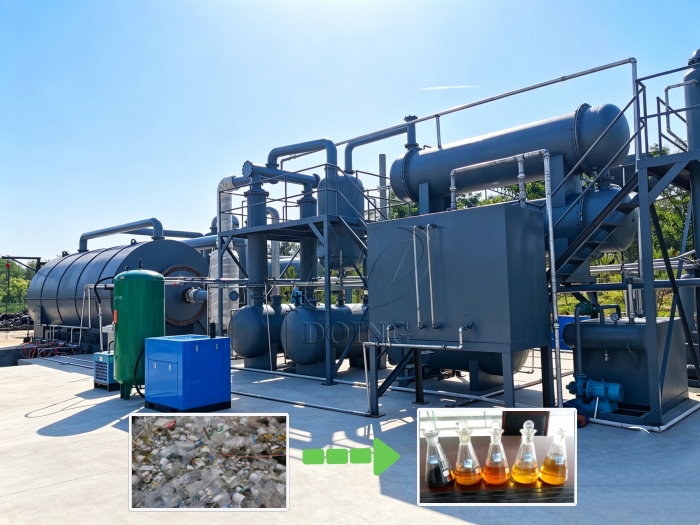 plastic pyrolysis plant