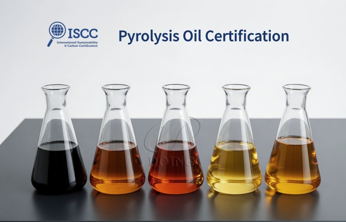pyrolysis oil ISCC certification