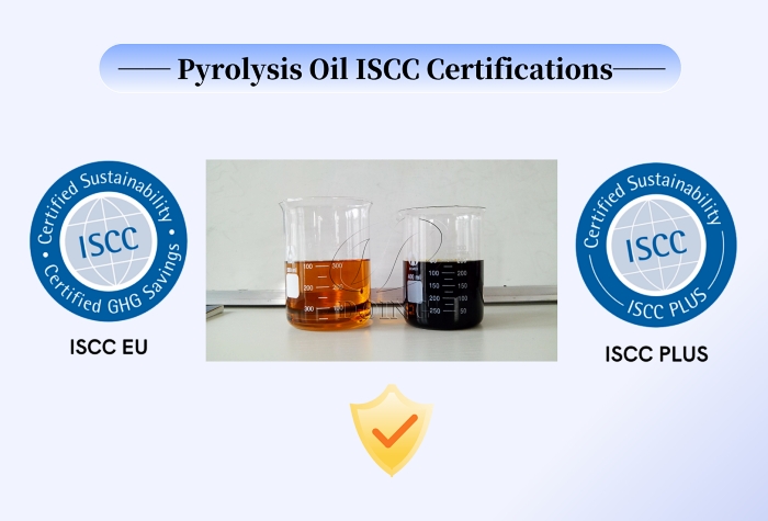 ISCC Certified Pyrolysis Oil Production