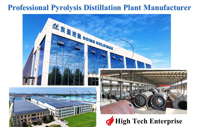 pyrolysis distillation plant manufacturer