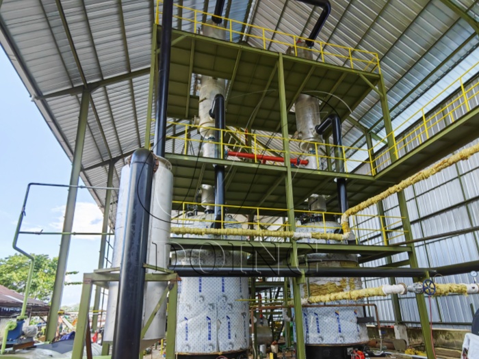 waste engine oil recycling machine