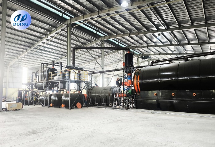 Case studies of plastic pyrolysis machine projects
