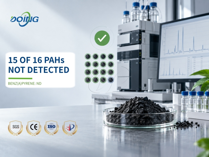 safe biochar production machine