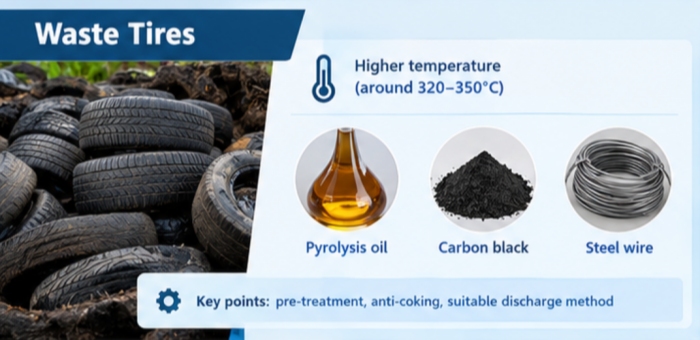 Waste pyrolysis equipment