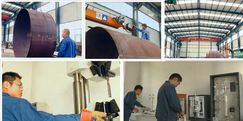 pyrolysis plant working shop