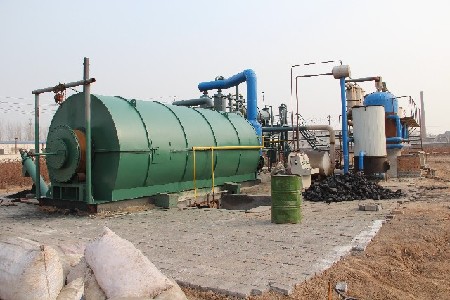 Pyrolysis oil from tires ?
