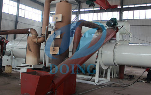 waste tyre pyrolysis plant