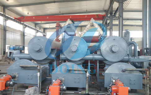 Continuous fully automatic waste tyre pyrolysis plant 