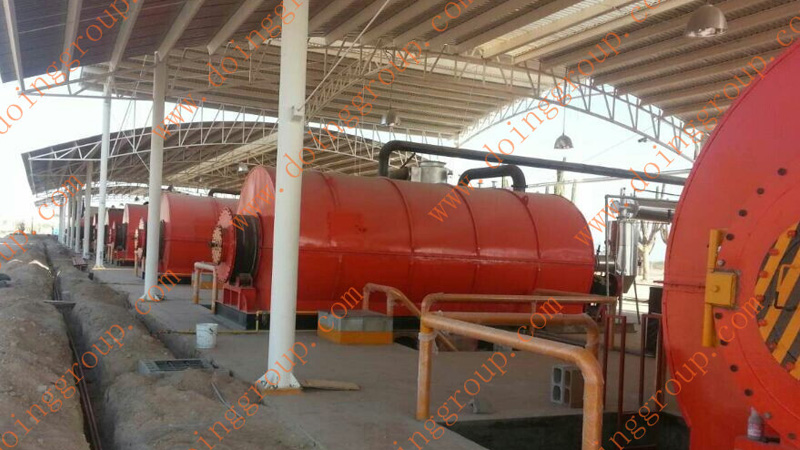 tire pyrolysis plant 