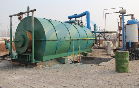 convert plastic waste to fuel oil machine