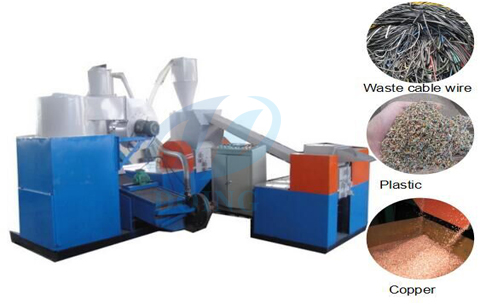 scrap copper wire recycling machine