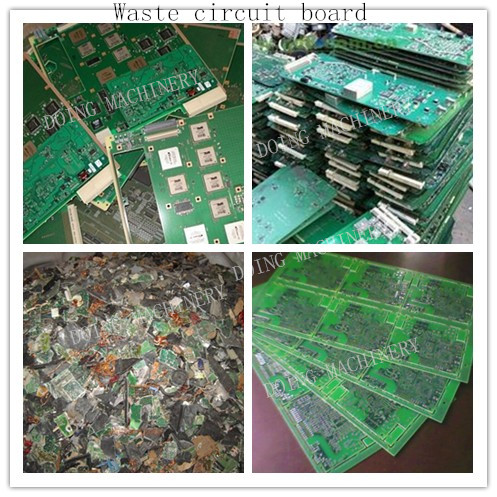 electronic circuit board recycling plant
