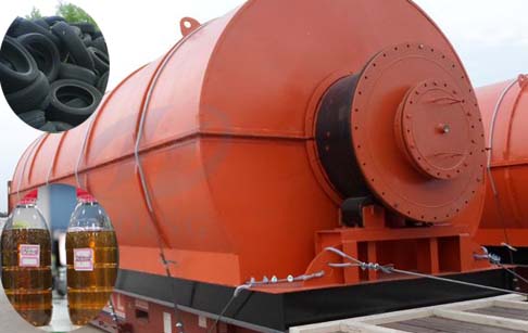 tyre pyrolysis plant