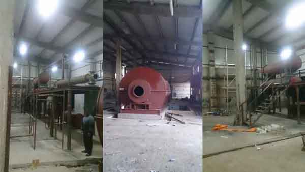 tire recycling machine