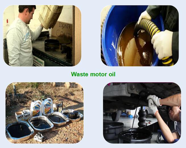 used motor oil recycled