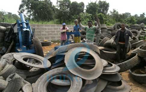  waste tires into energy 