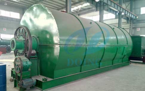 tyre pyrolysis plant