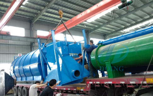 tyre pyrolysis plant