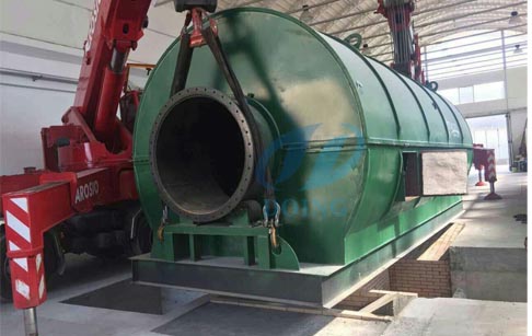 tyre pyrolysis plant 