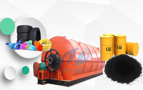 tyre pyrolysis plant