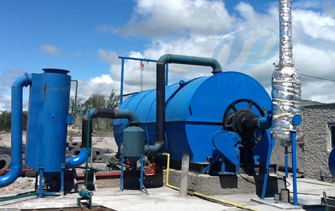 tyre pyrolysis  process