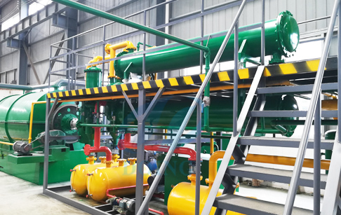 plastic recycling process plant