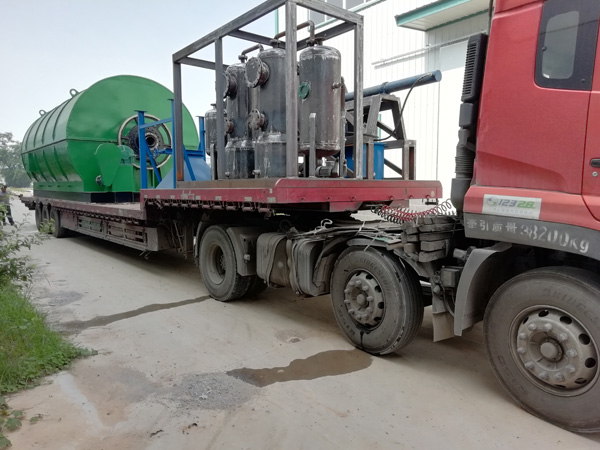 waste plastic pyrolysis plant