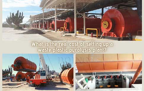 What is the real cost of setting up a waste plastic pyrolysis plant?