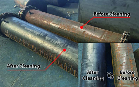 The new rust removal technology empowers Doing’s equipment to a higher level!
