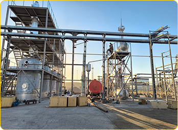 Cas d'une usine de pyrolyse au Kazakhstan