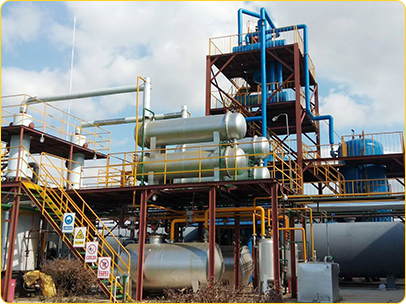 Cas d'une usine de pyrolyse en Chine