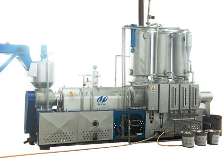Waste plastic to diesel and gasoline integrated plant