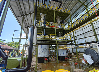 Indonesia pyrolysis plant case