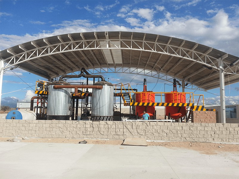 Liquid Catalyst Type waste oil Distillation Plant