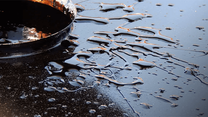 waste oil extracted asphalt