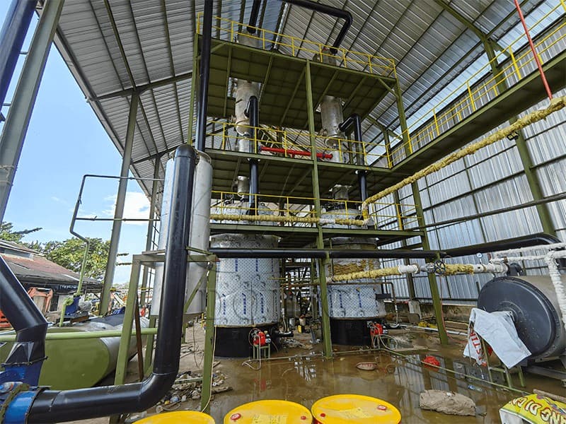 Solid Catalyst Type waste oil Distillation Plant