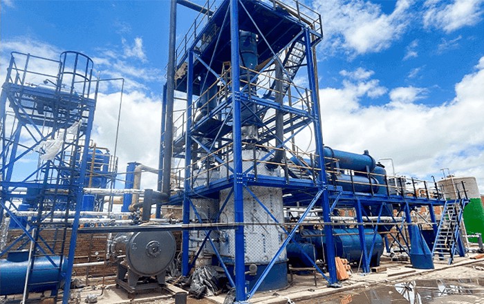 waste oil Distillation Plant Solution