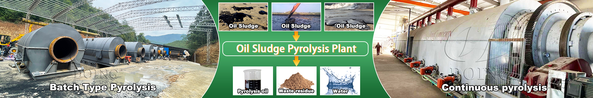 Oil Sludge Pyrolysis Plant