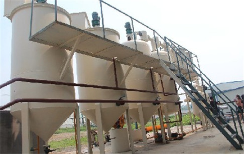 Small waste oil distillation line