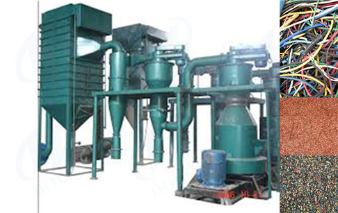 recycling copper wire machine electronic