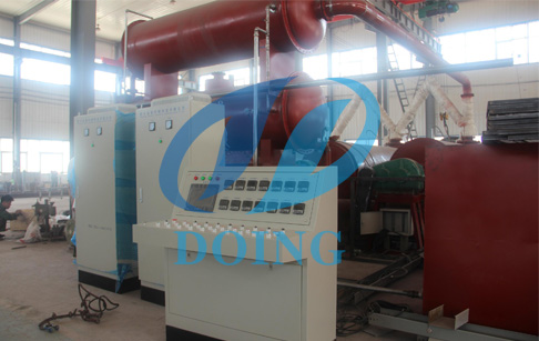 Fully automatic continuous waste plastic pyrolysis plant 