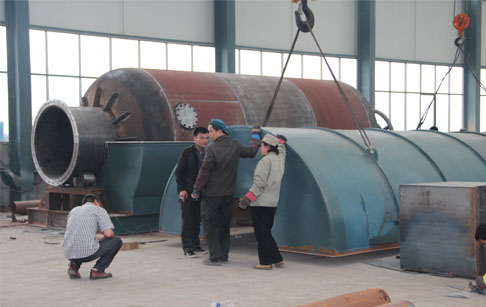  Used tyre pyrolysis plant