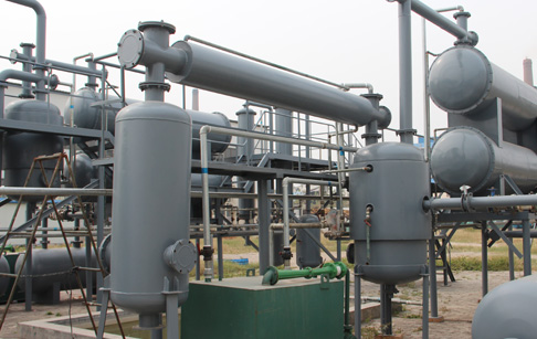  Waste tires to oil pyrolysis plant