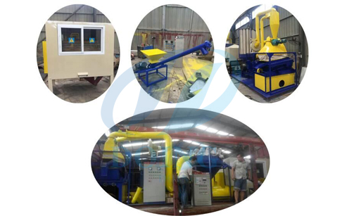 Scrap copper wire recycling machine  will delivered to Baoding ,Hebei ,China 