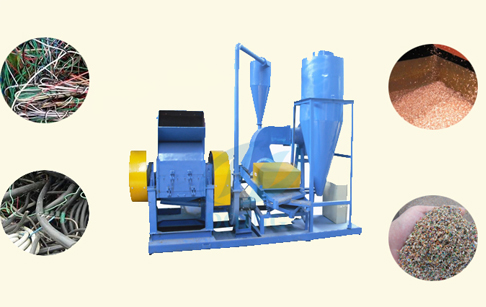 Copper recycling machine