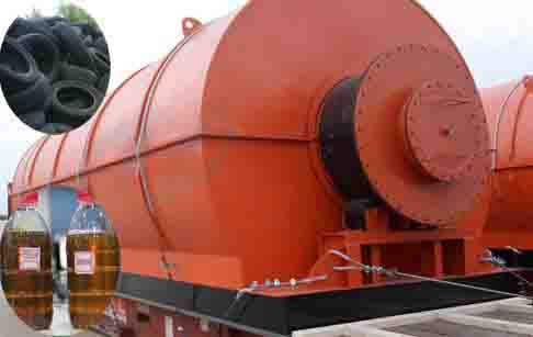 What are some of the benefits of converting tire waste into energy?