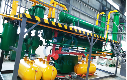 Deposit received for DOING wast tyre pyrolysis oil machine from Ethiopia Customer