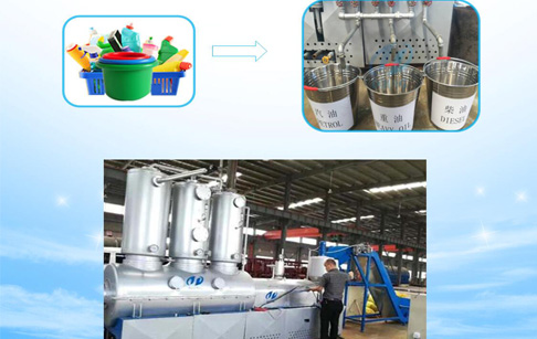 How to make plastic to diesel ?